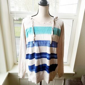 DKNY Hooded Cotton Top | XXL